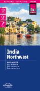 Reise Know-How Landkarte Indien, Nordwest / India, Northwest (1:1.300.000). 1:1'300'000